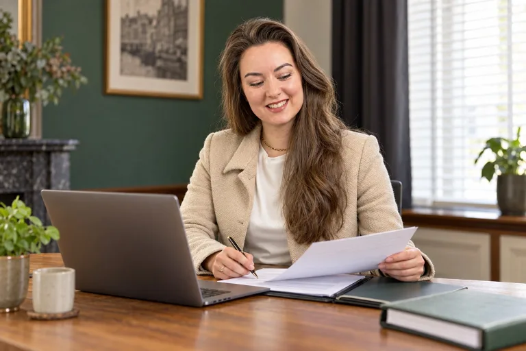 Huur en administratie Sylvana verzorgt de huuradministratie op kantoor